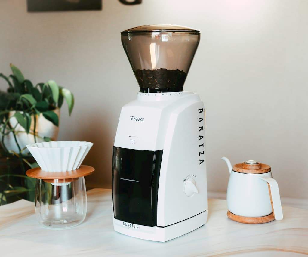 Baratza Encore Coffee Grinder, White - Image 4