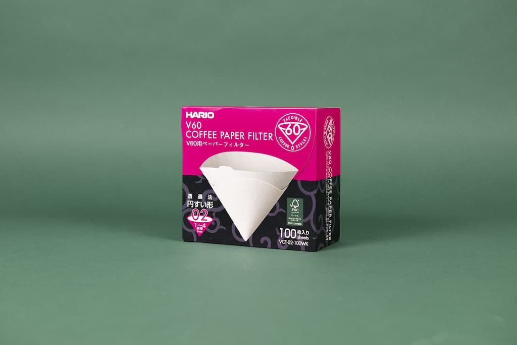 Hario V60 Paper Coffee Filters, Size 02, Cone Shaped, For Hario Dripper, 100 Count - Image 5