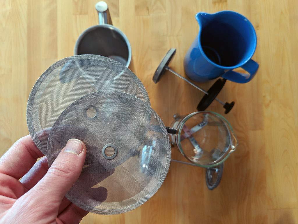 French Press Replacement Filter Screen, fits most French Press Coffee makers - Image 3